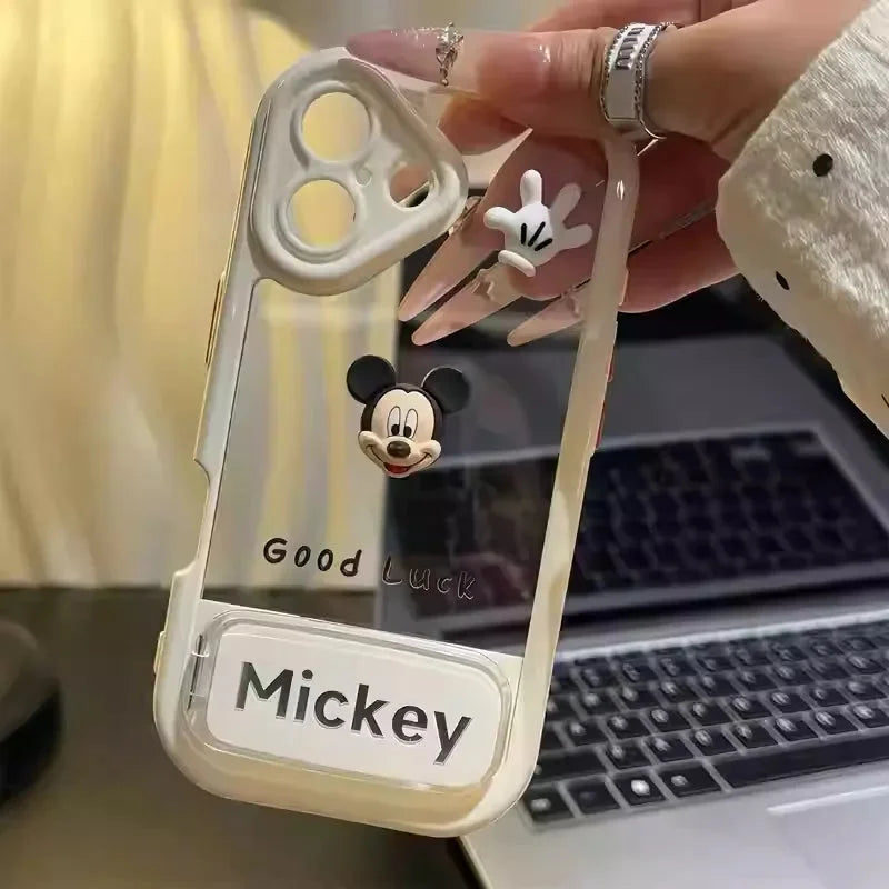VINESU Mickey Phone Case 🎀 Mirror Stand! Works for Portrait & Landscape
