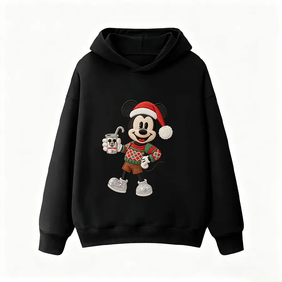 VINESU Christmas MK Santa Hat Hoodie
