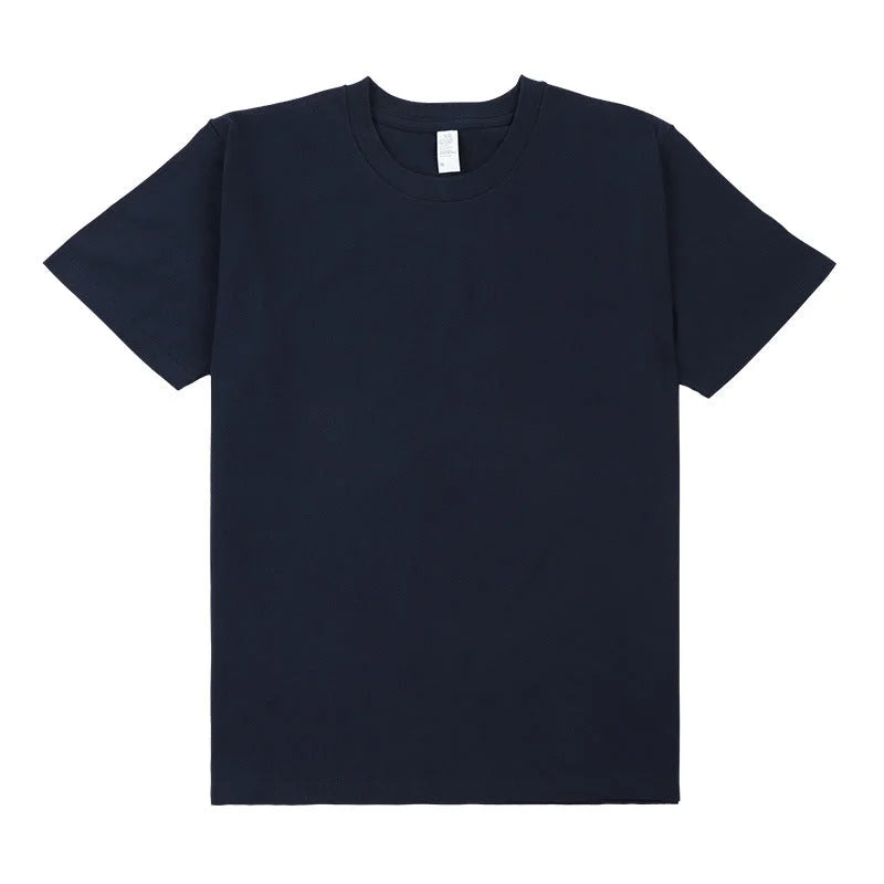 VINESU Premium 220gsm Cotton T-Shirt - Heavyweight Basic Tee