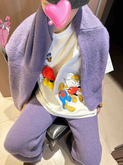 Vinesu A80 - Unisex Heavyweight Boxy Tee | Donald Duck 3D Plush Patch | Premium 220g Cotton Streetwear