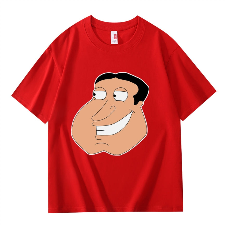 Glenn Quagmire Printed Heavyweight T-shirts