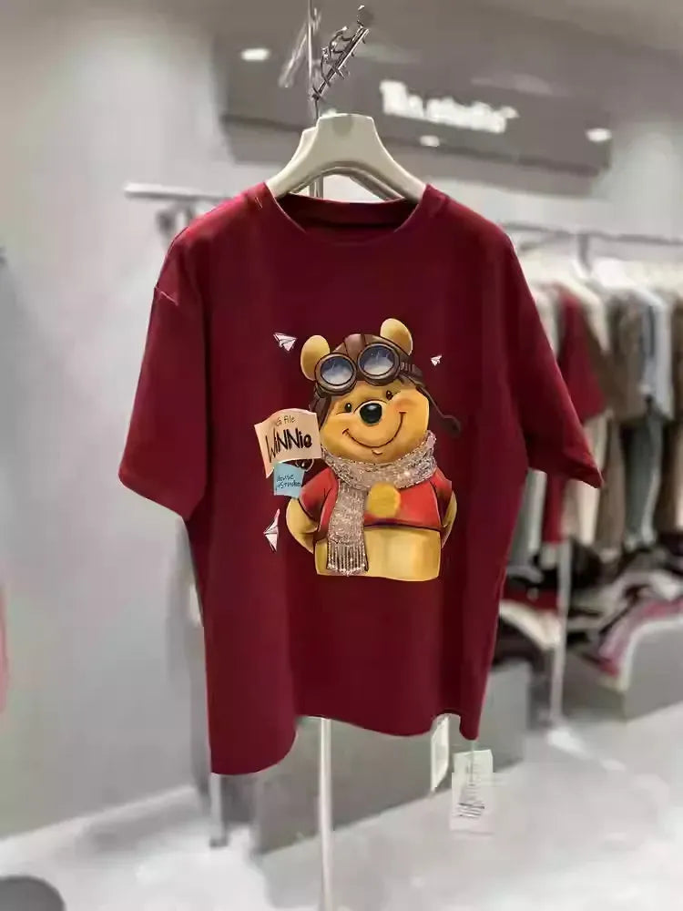 VINESU Winnie - Heavy 3D Embroidered Beaded Cotton Tee
