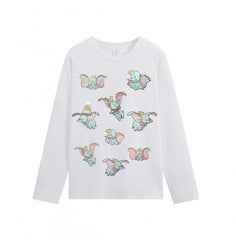 VINESU 3D Embroidered🌺 3D Wool Hat Design Long Sleeve Heavyweight Tee