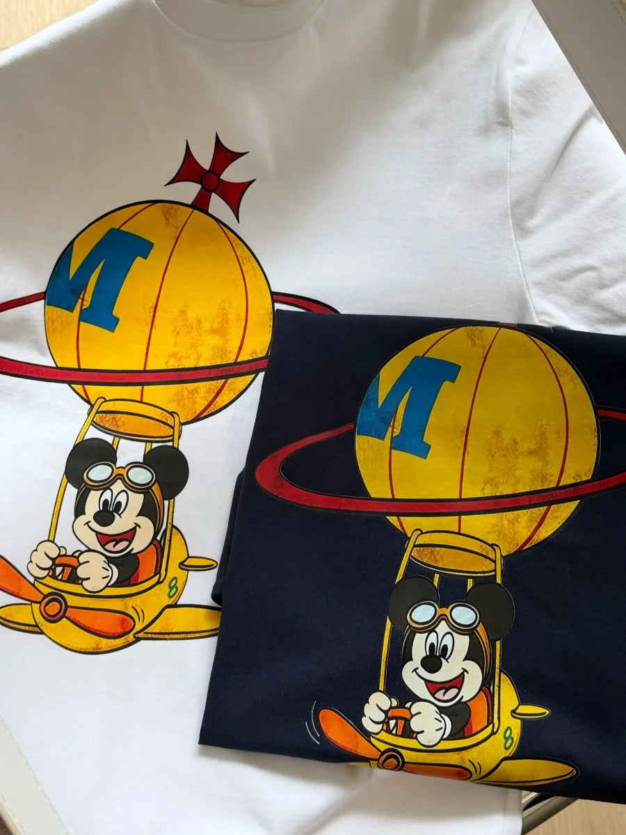 Special Offer: 220g Heavyweight 100% Cotton Cartoon Graphic Tee | Oversized & Versatile