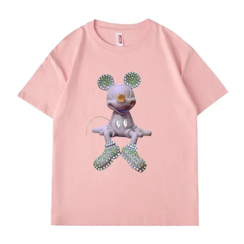 VINESU MK🌟Hand-Beaded Tee – Where Craft Meets Couture