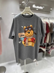 VINESU Winnie - Heavy 3D Embroidered Beaded Cotton Tee