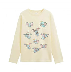 VINESU 3D Embroidered🌺 3D Wool Hat Design Long Sleeve Heavyweight Tee