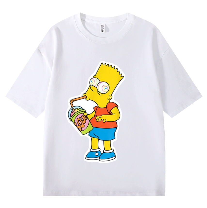 Bart-Printed Heavyweight T-shirts