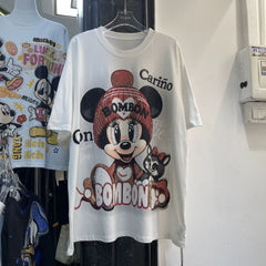 A200 - Vintage Minnie Sparkle Tee - 320g Ultra-Heavyweight Cotton