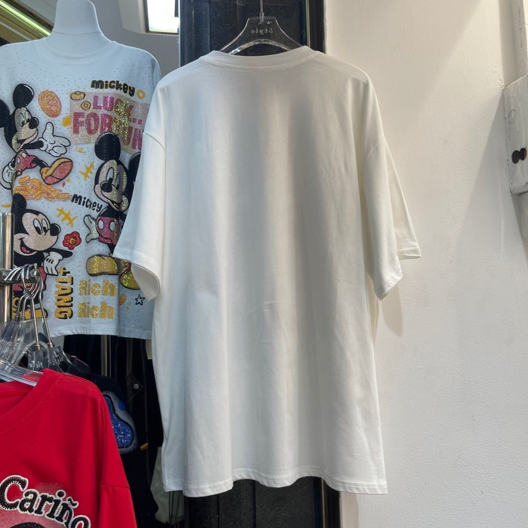 A200 - Vintage Minnie Sparkle Tee - 320g Ultra-Heavyweight Cotton