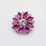 Rhinestone button cover