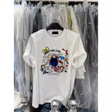 A238 - Hello Kitty Graphic T-Shirt with 3D Plush Doll & Creative Mini Handbag Ornament