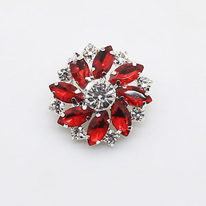 Rhinestone button cover