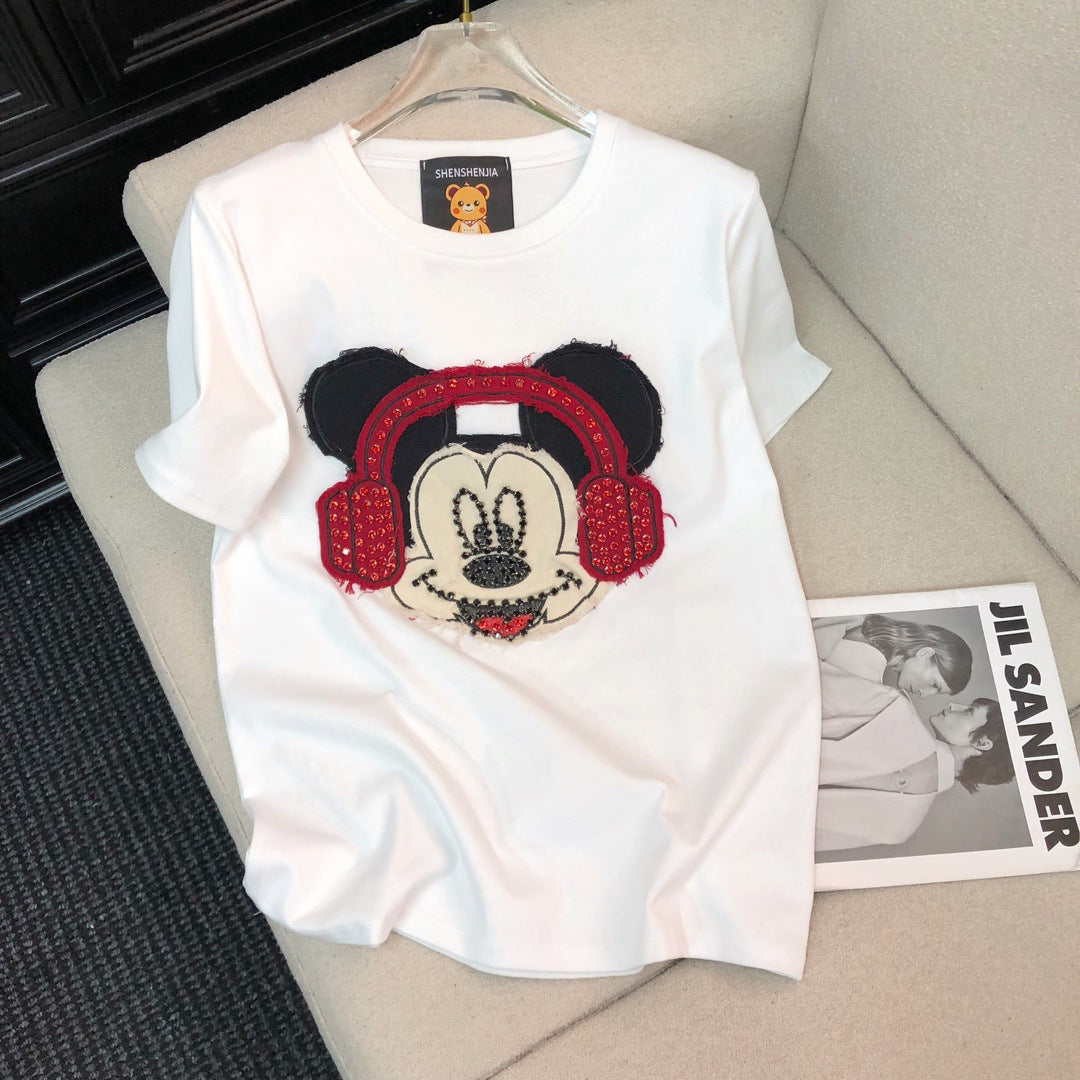Mickey Diamond Short Sleeve Tee