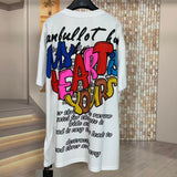 Betty Boop Rhinestone Oversized T-Shirt – Sparkle Streetwear Tee With Double-Sided Design