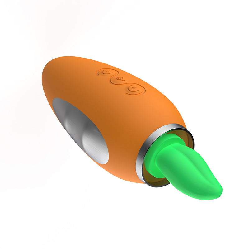 Carrot vibrator - automatic heating/sucking/licking/pluggable