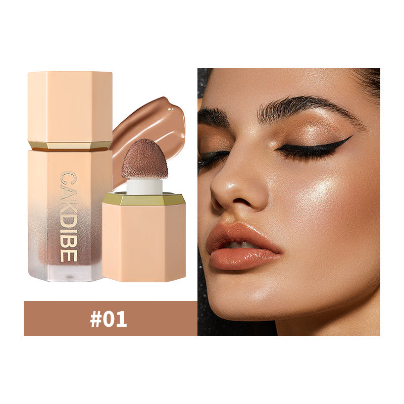 3 Colors natural concealer contouring and highlighting liquid