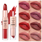 AAH-8 Colors moisturizing double-ended lipstick lip glaze