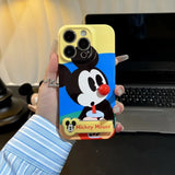 Viral✨ Cartoon Mickey 3D Red - Nose Couple Cases