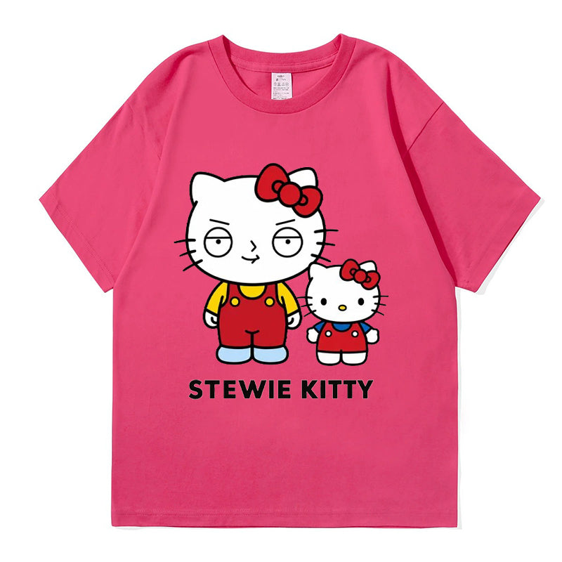 A232 - Stewie Parody Graphic Tee – 100% Breathable Cotton Summer Short Sleeve T-Shirt