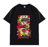 VINESU Minions Printed Heavyweight T-shirts