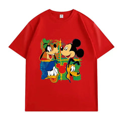 VINESU MK Graffiti Print Tee- Edgy Streetwear Essential