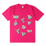 3D Embroidered🌺 3D Wool Hat Design Heavyweight T-Shirt