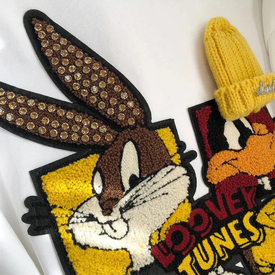 VINESU Looney Tunes - Themed T-shirt: Full of Cartoon Fun