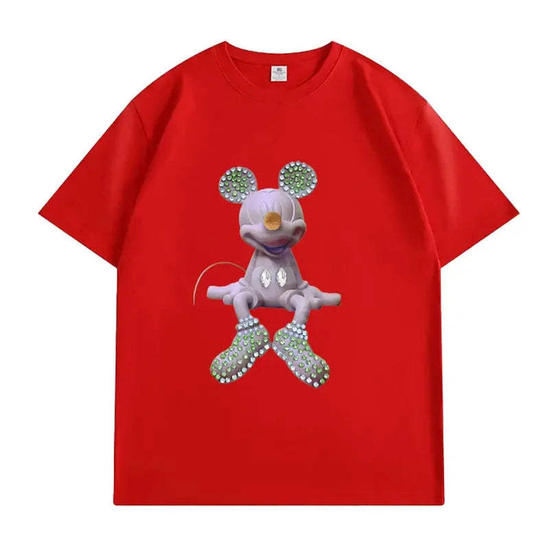 VINESU MK🌟Hand-Beaded Tee – Where Craft Meets Couture