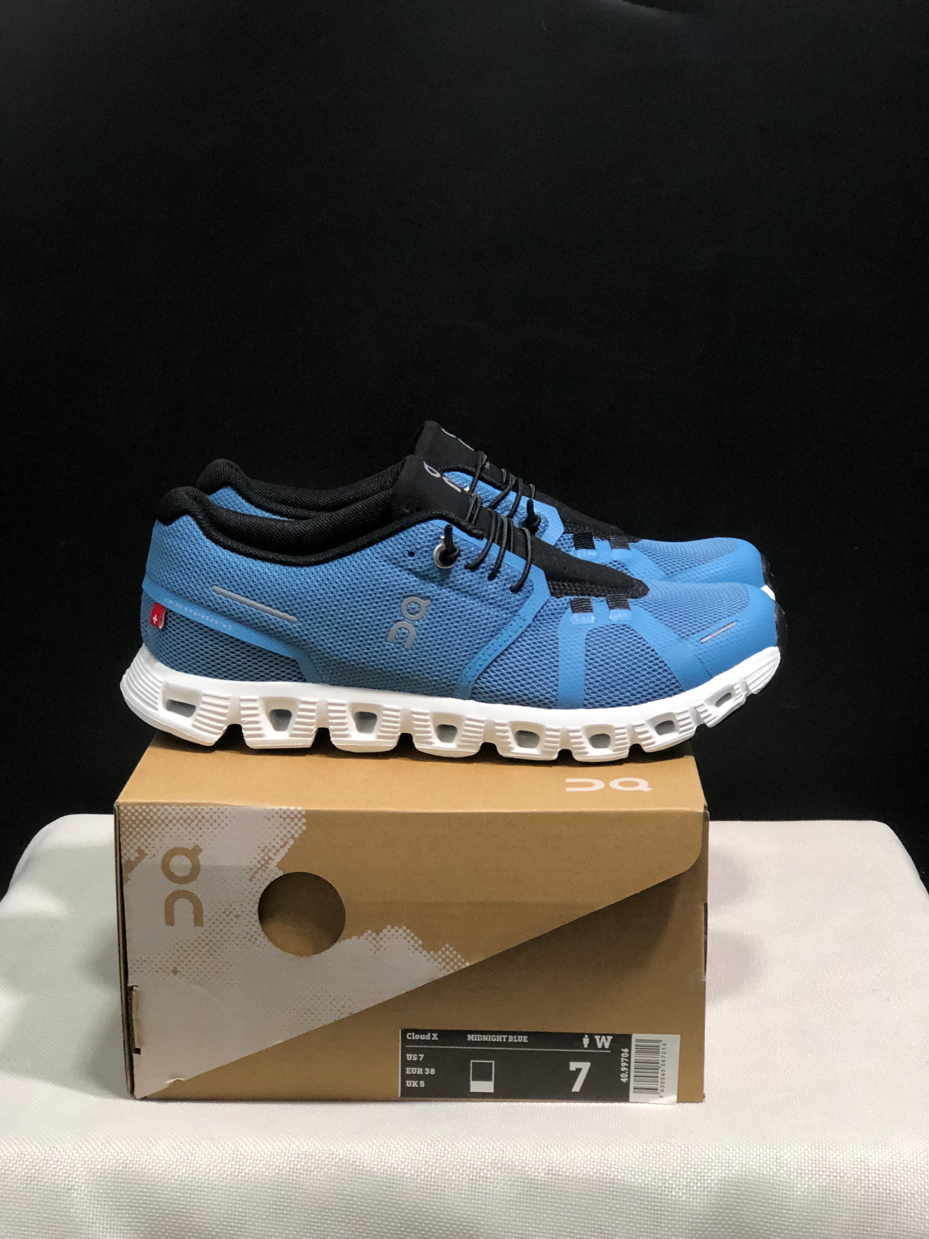 On Cloud 5 Nega Blue