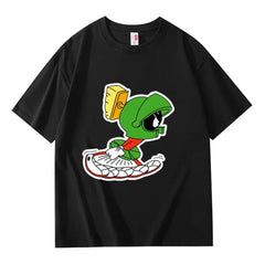 VINESU The Martian-Printed Heavyweight T-shirts