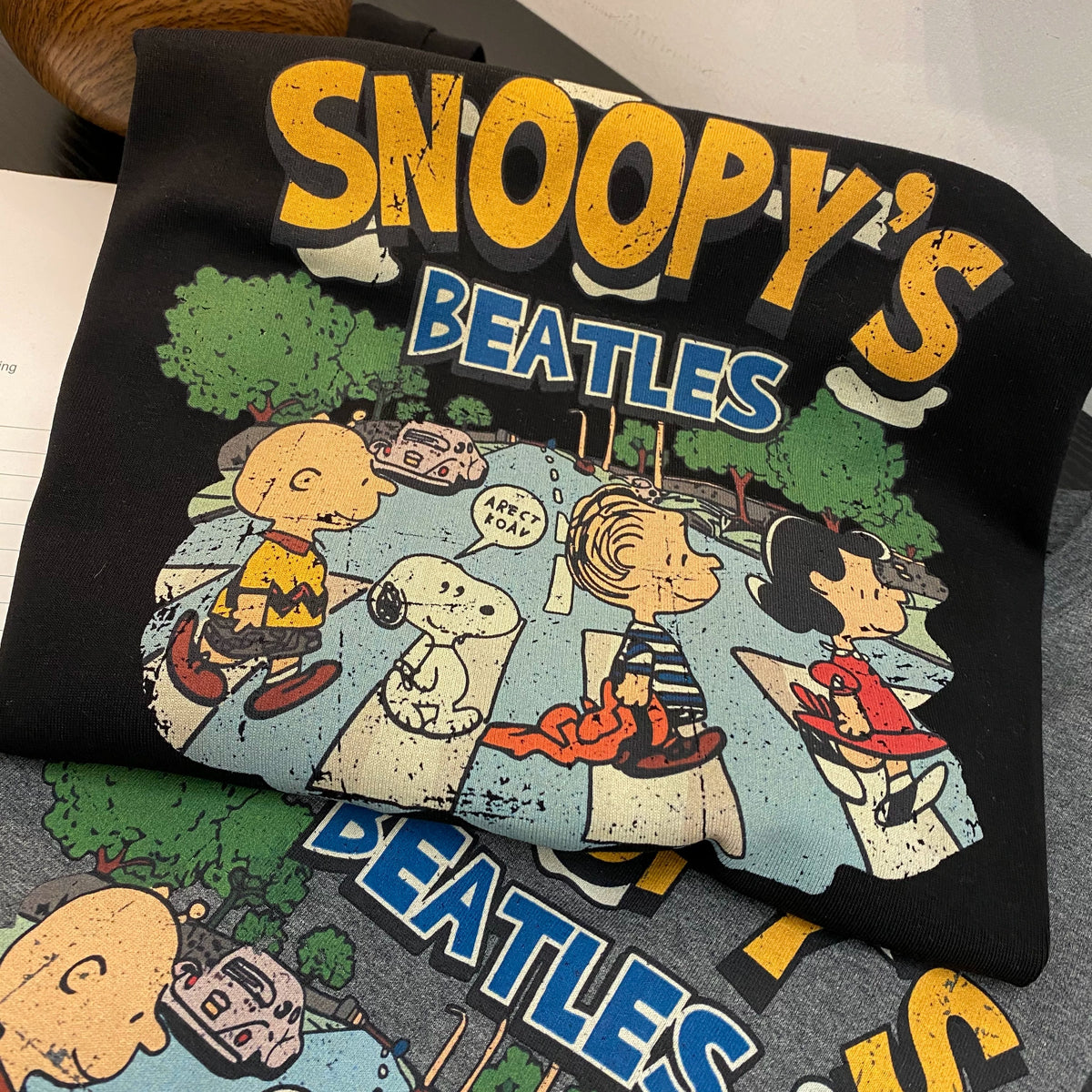 Vintage Snoopy Cotton T-Shirt | Retro Oversized Streetwear Tee