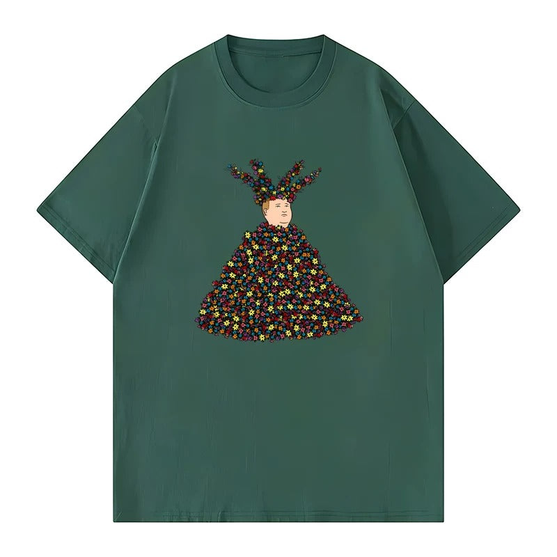 Christmas King Graphic T-Shirt – Unique Holiday Statement Tee