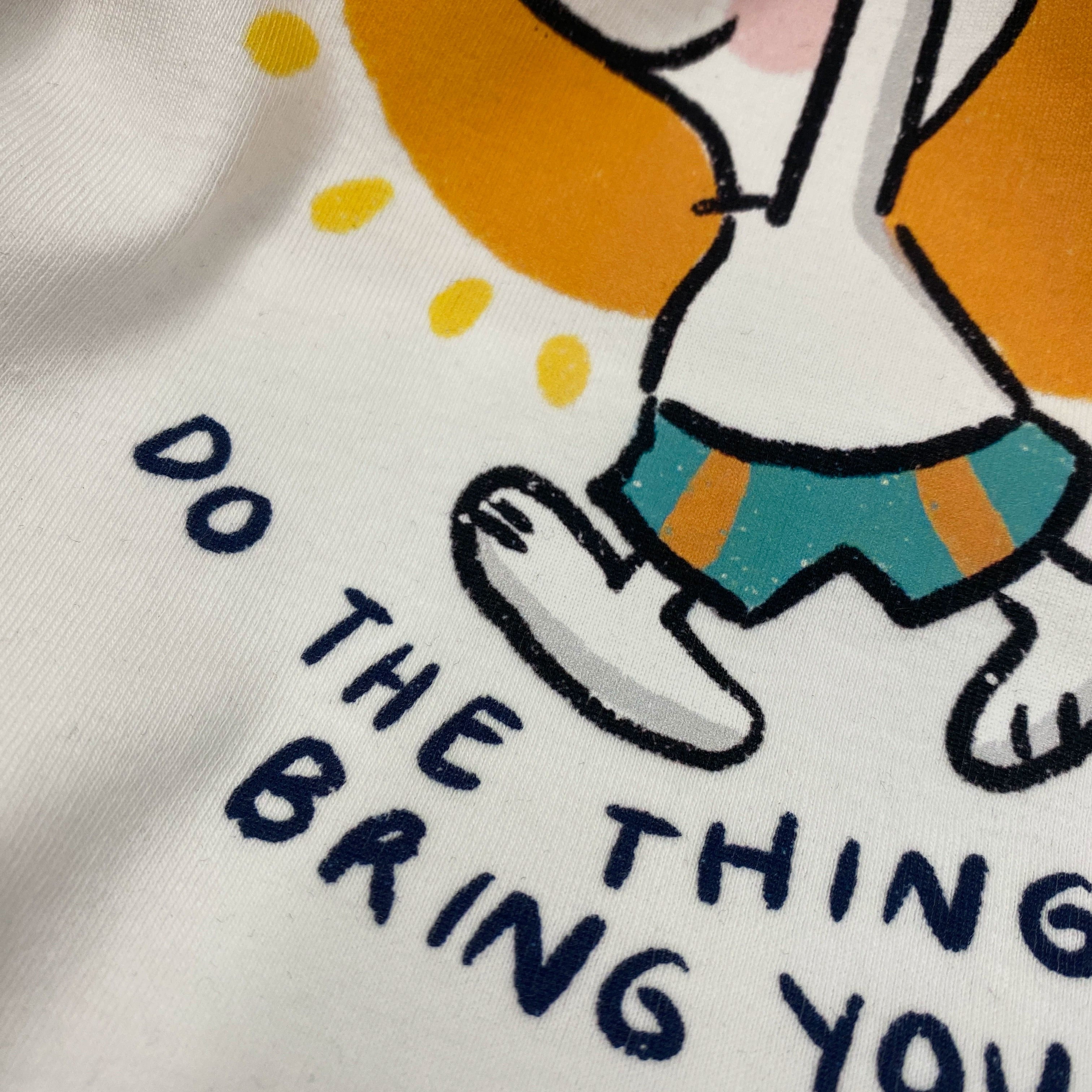 Surfboard Snoopy Cotton T-Shirt | Vintage  Oversized Tee