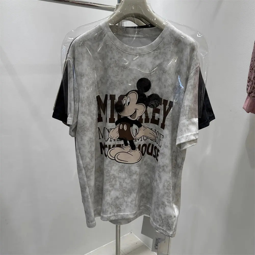 2025 Heavyweight 🎀MK 3D Embellished Tee