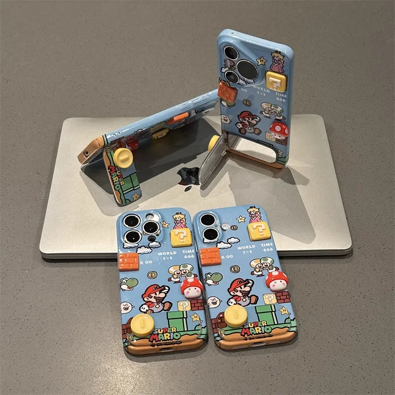 Super Mario - Themed Phone Case: Carry the Game World in Your Hand