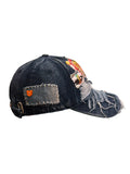 H22 - Retro Embroidered Dad Hat ✨ Worn-In Streetwear Aesthetic
