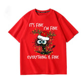 Funny Christmas Graphic T-Shirt – Holiday Oversized Tee