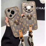 Mickey - inspired Stylish Lanyard Phone Case: Exquisite and Practical