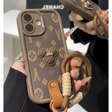 Mickey - inspired Stylish Lanyard Phone Case: Exquisite and Practical