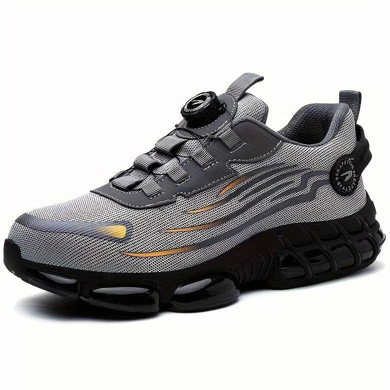 Men's Lace Up Low TopAnti Piercing & Anti Smashing Safety Shoes