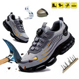 Men's Lace Up Low TopAnti Piercing & Anti Smashing Safety Shoes