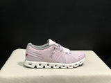 On Cloud 5 Shell pink + white