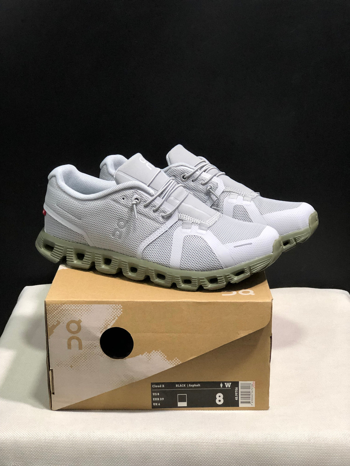 On Cloud 5 Gray green