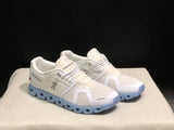 On Cloud 5 white light gray blue