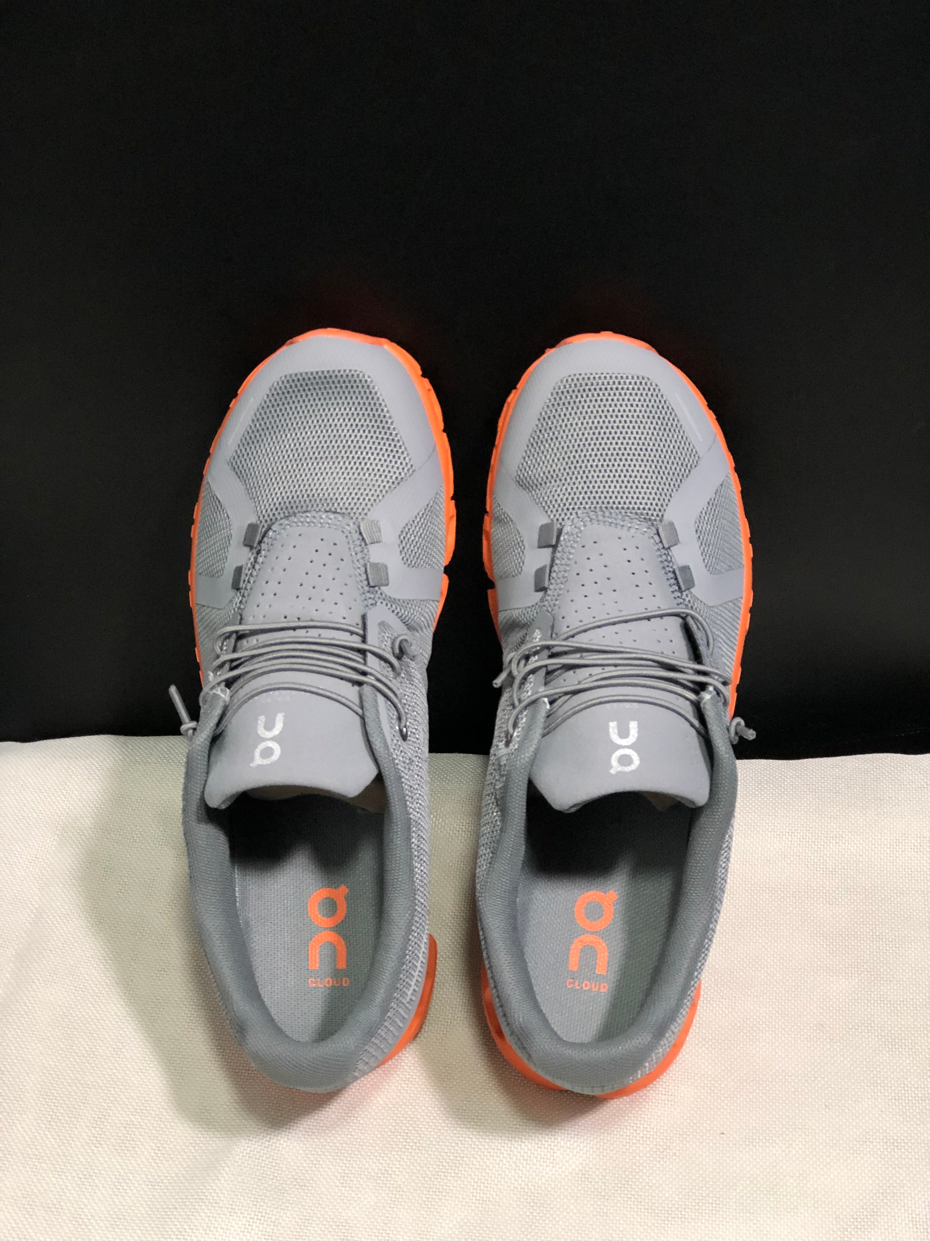 On Cloud 5 gray orange