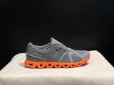 On Cloud 5 gray orange