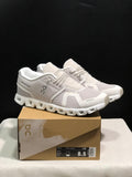 On Cloud 5 Pearl White